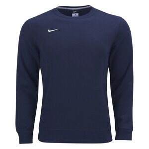 Nike Men's Training Fleece Pullover Crewneck Sweatshirt Navy XXL NWT